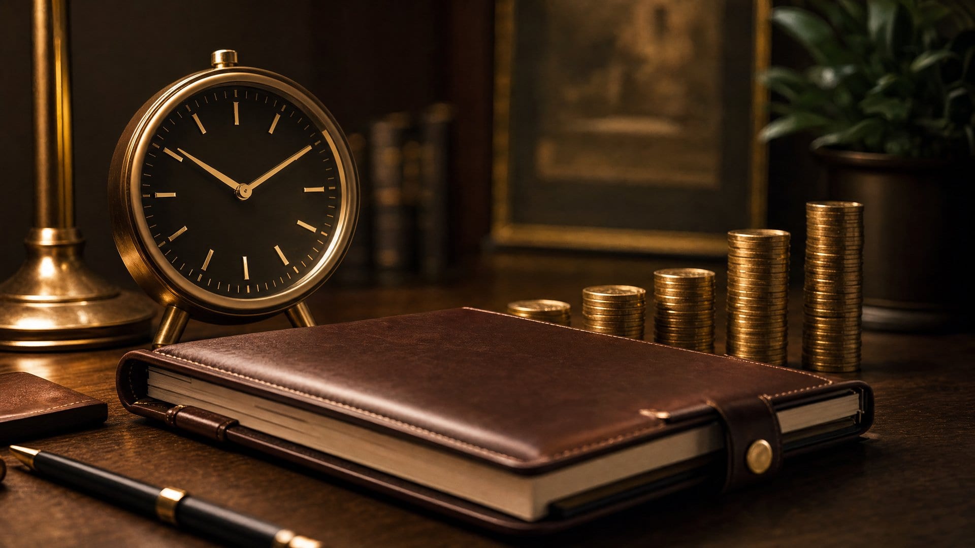 Clock and calendar representing the shift from hourly to retainer pricing